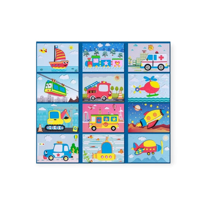 3D Sticker Puzzles (12 Sheets)