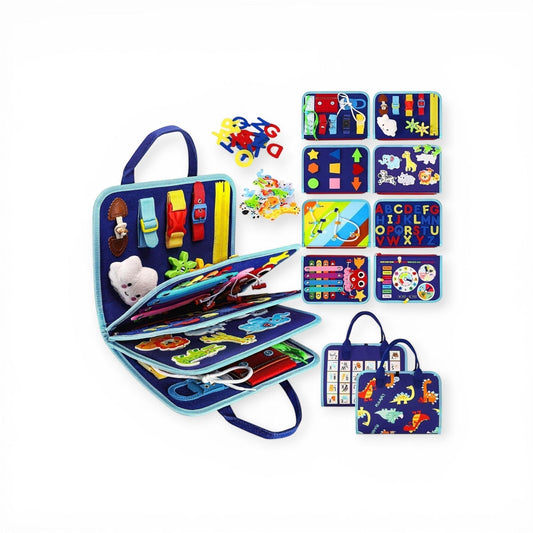 Montessori Busy Board - Upgraded Edition